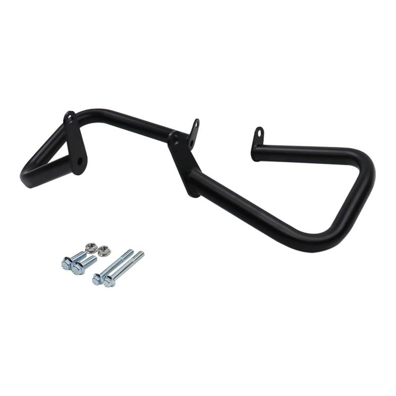 motorrad stoßstangen blöcke Motor-Crash-Schutzleiste, Fallschutz, passend für Yamaha V-Star Dragstar 400 650 XVS650 Classic XVS 400 Custom Motor Stoßstange(Black) von DTYBJN