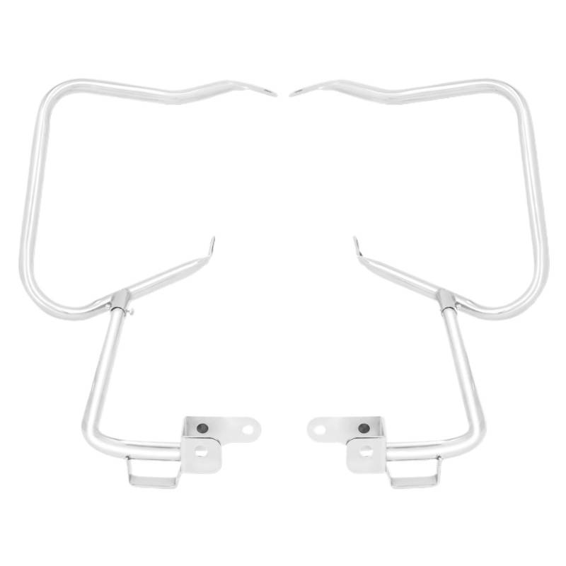 motorrad stoßstangen blöcke Motorrad Hinten Bars Kits Unterstützung Bar Stahl Fit Für Harley Touring CVO Road Electra Street Glide 2014-2022 Motor Stoßstange(Saddlebag Bracket C) von DTYBJN