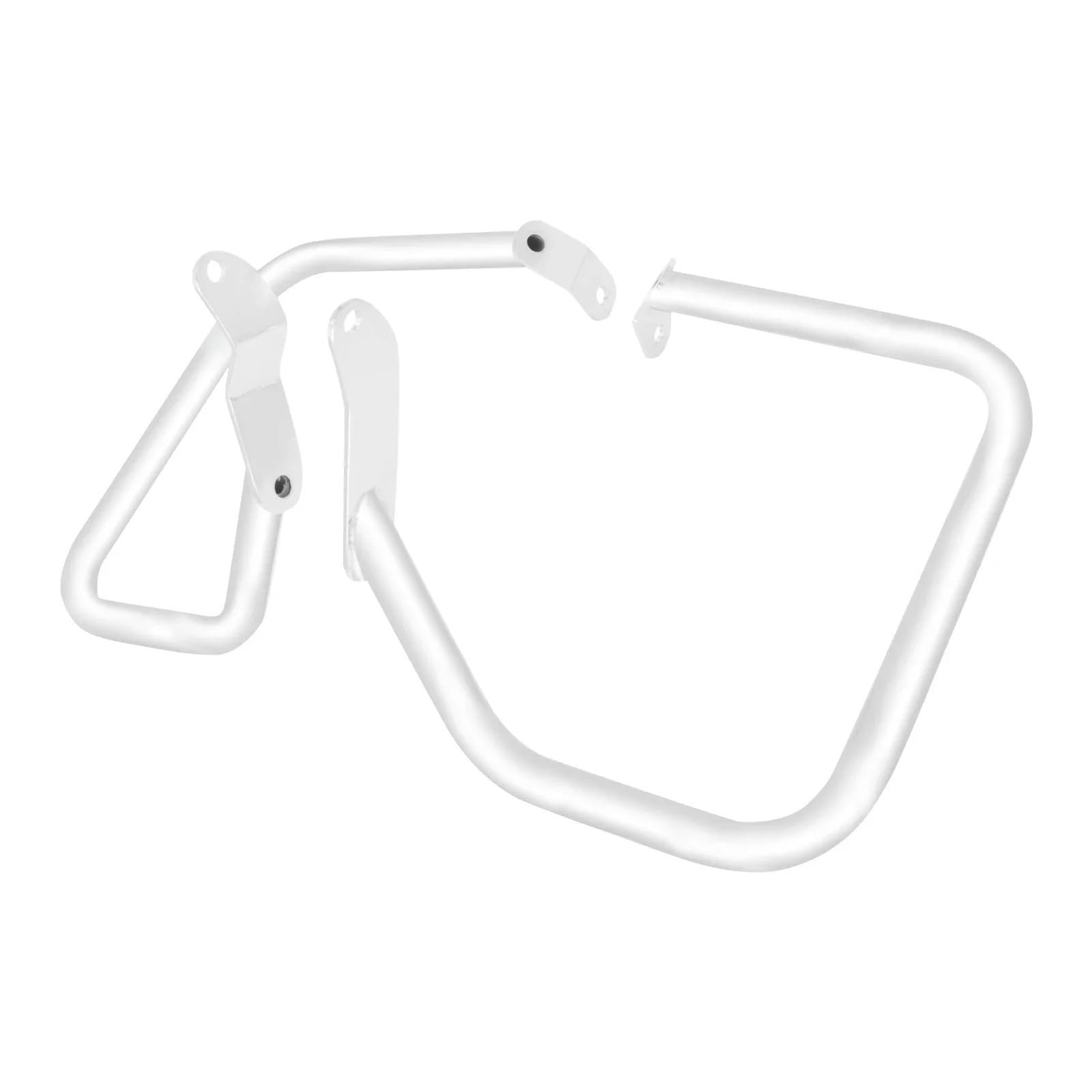 motorrad stoßstangen blöcke Motorrad Hinten Schiene Crash Bar Schutz Stoßstange Fit Für Harley Night Train Springer Standard 00-05 Softail FLSTC 00-17 Motor Stoßstange(Saddlebag Guard A) von DTYBJN