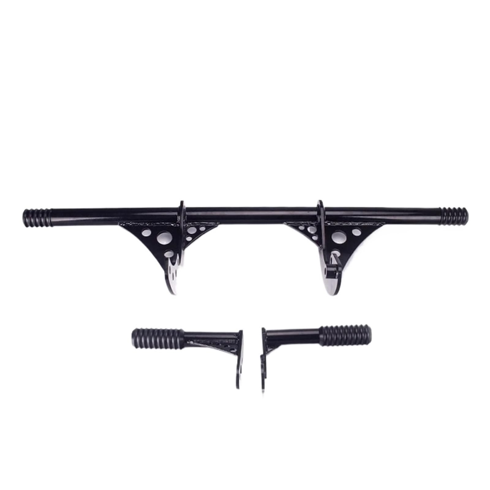 motorrad stoßstangen blöcke Motorrad Vorne Hinten Peg Crash Bars Motor Schutz Stoßstange Fit Für Harley Low Rider ST S Street Bob Fat Bob Softail Motor Stoßstange(Front and Rear) von DTYBJN