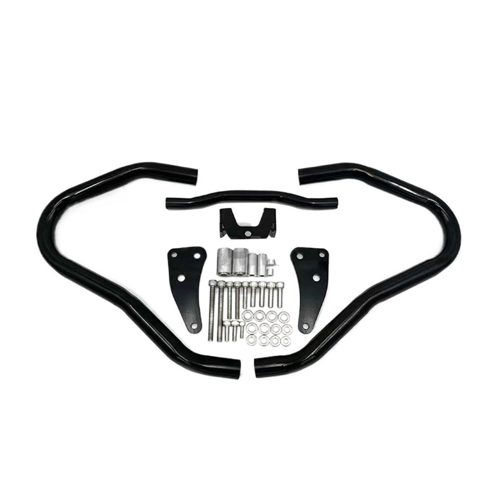 motorrad stoßstangen blöcke Motorradzubehör Vivid Black Motorschutzbügel Crash Bar Bars Stoßstangenschutz Passend für BMW R18 R18 2020-2022 Motor Stoßstange(Black) von DTYBJN