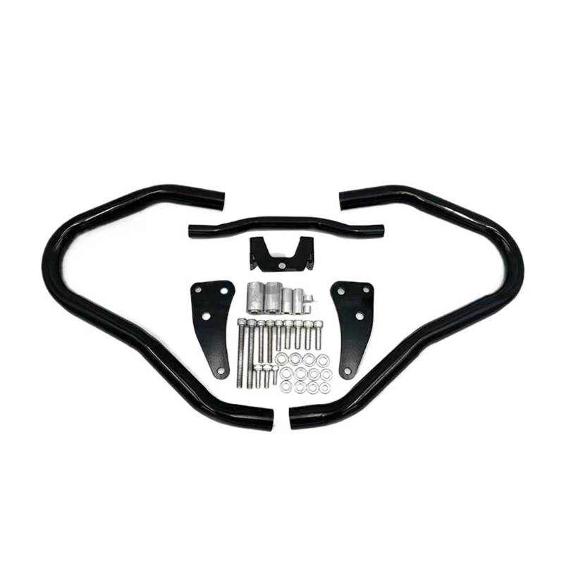 motorrad stoßstangen blöcke Motorradzubehör Vivid Black Motorschutzbügel Crash Bar Bars Stoßstangenschutz Passend für BMW R18 R18 2020-2022 Motor Stoßstange(Black) von DTYBJN