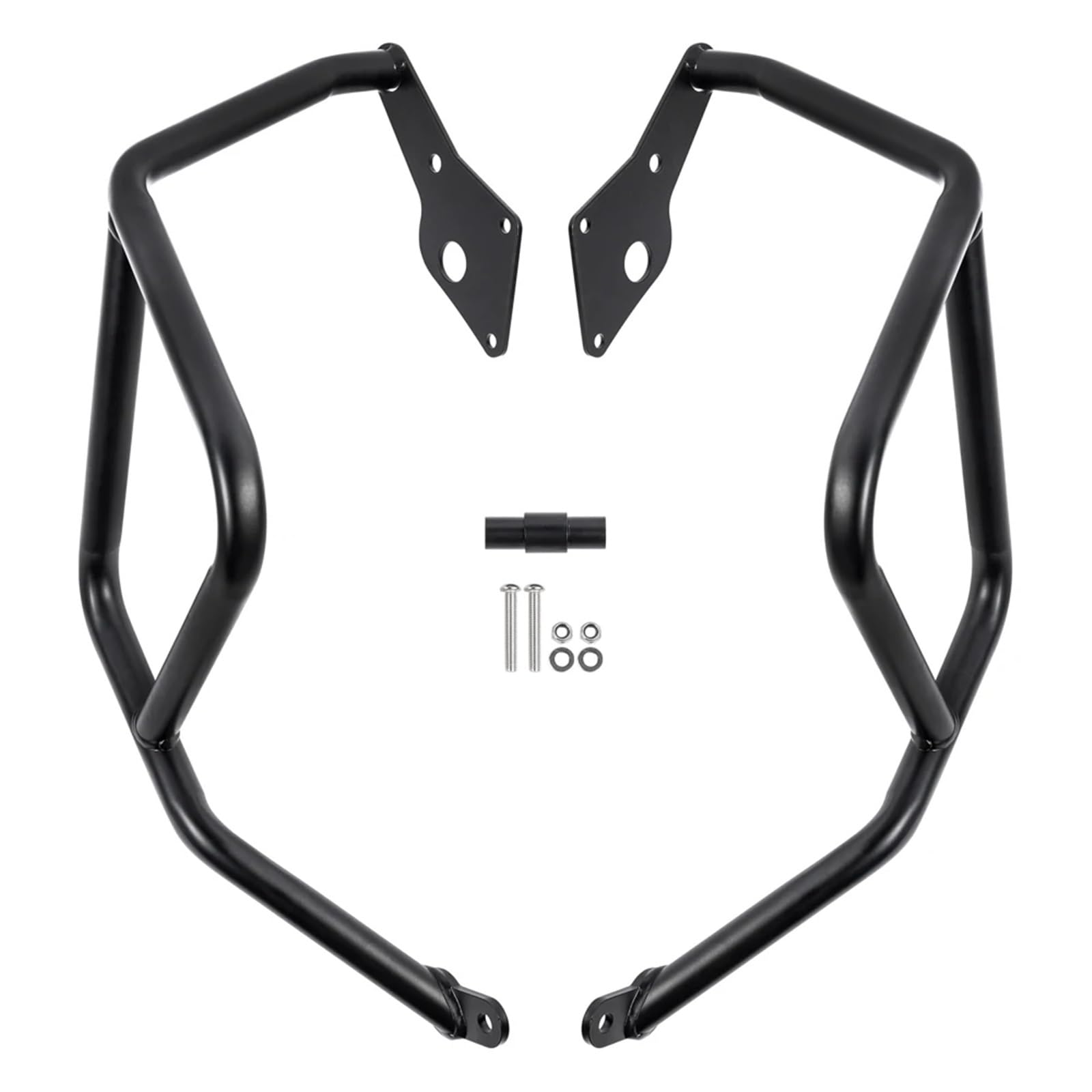 motorrad stoßstangen blöcke Passend für HONDA NX400 NX500 2024 Crash Bar Motorschutz Motorradrahmenschutz Stoßstange Oberes und unteres Zubehör Motor Stoßstange(Upper) von DTYBJN