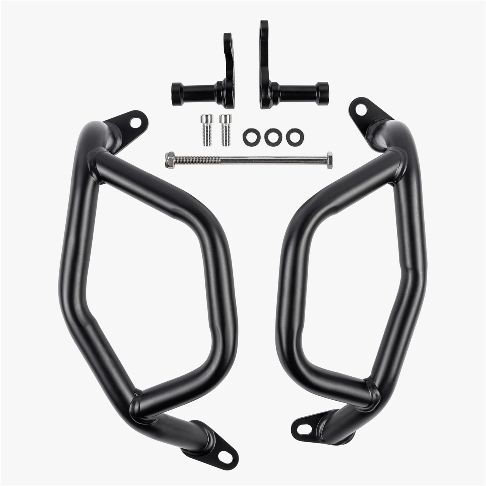 motorrad stoßstangen blöcke Passend für NX400 NX500, oberer und unterer Crash Bar, Motorstoßstangenschutz, passend für Honda NX400 NX500 2024, Fallschutz Motor Stoßstange(Lower Crash bar) von DTYBJN