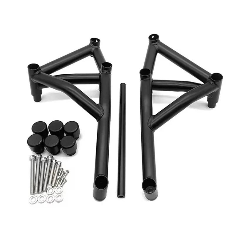motorrad stoßstangen blöcke Passend für Yamaha MT-09 FZ-09 2014–2020 2021 2022 2023 2024 Crash Bar Motorrad Käfig Motorschutz Stoßstangen MT09 FZ09 Motor Stoßstange(2014-2016 Black) von DTYBJN