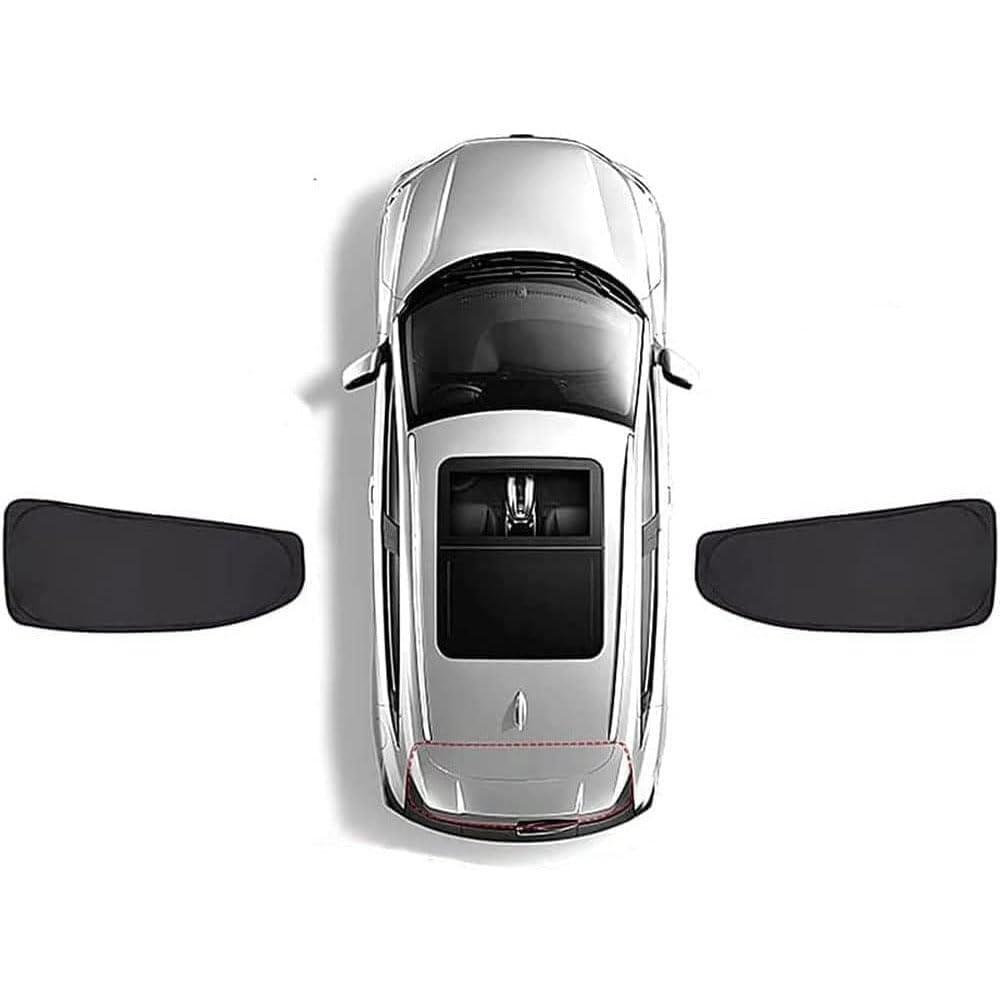 Auto Windschutzscheiben Sonnenschutz FüR Lexus UX 2019-2023 2024 2025, Autofenster Sonnenschirm Sonnenblende Anti-Uv ZubehöR Protection Privacy,Rear Side Windows von DTZAEUKE