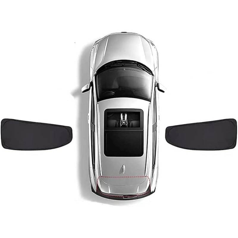 Auto Windschutzscheiben Sonnenschutz FüR Lexus UX 2019-2023 2024 2025, Autofenster Sonnenschirm Sonnenblende Anti-Uv ZubehöR Protection Privacy,Rear Side Windows von DTZAEUKE