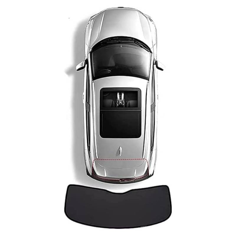 Auto Windschutzscheiben Sonnenschutz FüR V Class V260 2020 2021 2022, Autofenster Sonnenschirm Sonnenblende Anti-Uv ZubehöR Protection Privacy,Rear Windshield von DTZAEUKE