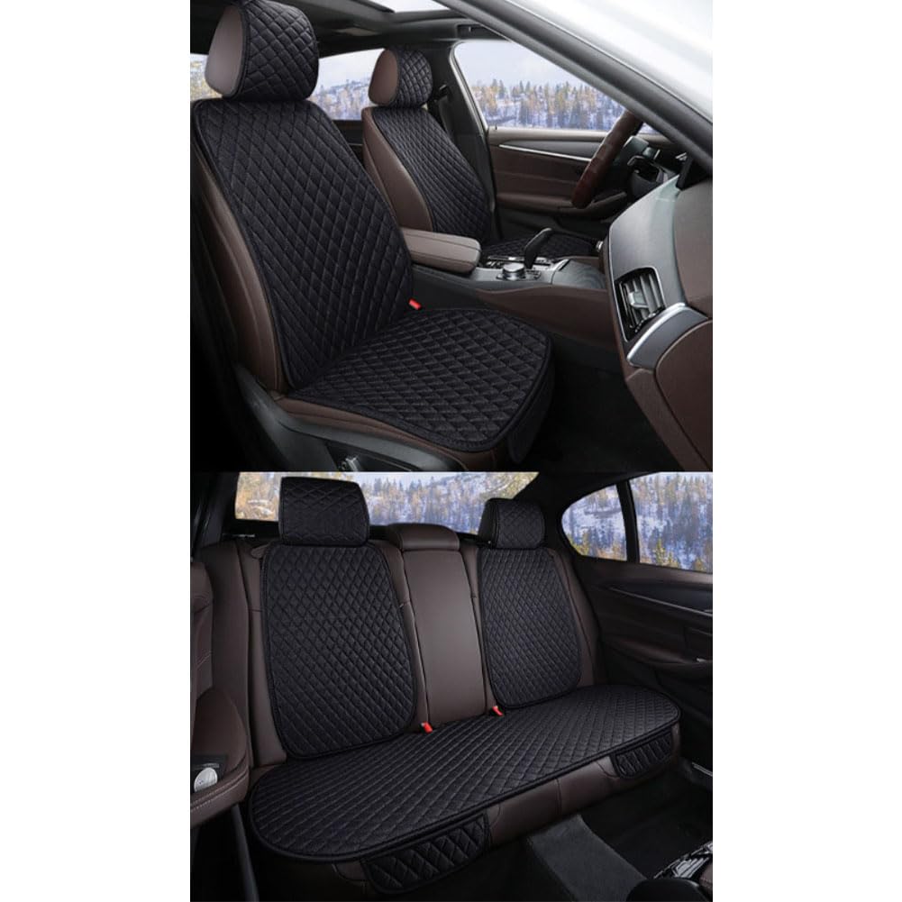 DTZAEUKE Auto Sitzkissen Set FüR X1 X2 X3 X4 X5 X5M X6 E82 E84 E83 F25 F26 E70 F15, Atmungsaktive Sitzauflagen Leinen Anti-Rutsch Sitzschoner Vorder RüCksitze Innenraum ZubehöR,A DTZAEUKE Auto Sitzkissen Set FüR X1 X2 X3 X4 X5 X5M X6 E82 E84 E83 F25 F26 E70 F15, Atmungsaktive Sitzauflagen Leinen Anti-Rutsch Sitzschoner Vorder RüCksitze Innenraum ZubehöR,A von DTZAEUKE