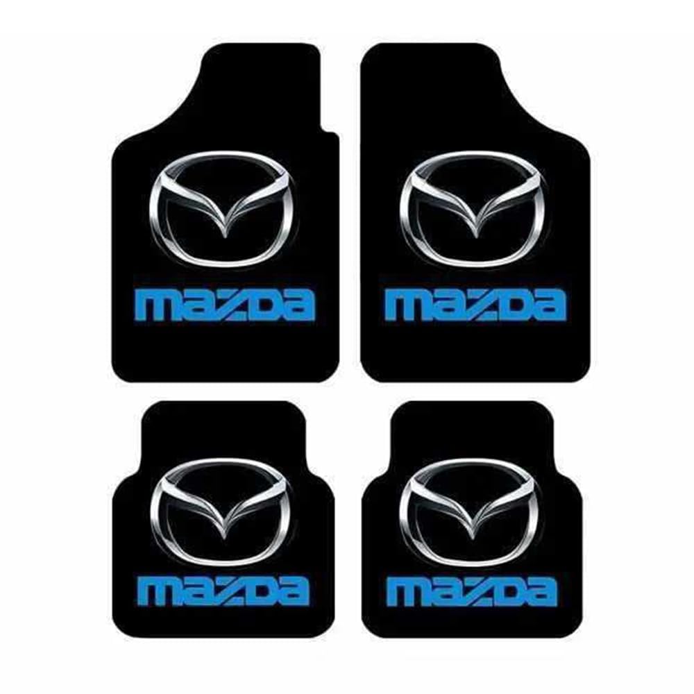 4 Artikel Fußmatten Autoteppich passend für Mazda 2 3 5 6 8 CX-3 CX-5 CX-7 CX-9 CX-30 MX-5 MX-5, Maßgeschneidertes Auto-Fußmatten-Set Teppich Set Autofußmatten-Kit Flanell Set Autoteppich 4 Artikel Fußmatten Autoteppich passend für Mazda 2 3 5 6 8 CX-3 CX-5 CX-7 CX-9 CX-30 MX-5 MX-5, Maßgeschneidertes Auto-Fußmatten-Set Teppich Set Autofußmatten-Kit Flanell Set Autoteppich von DUANJIAN