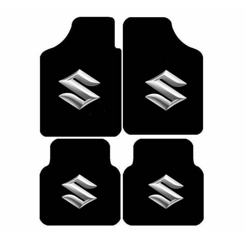 4 Artikel Fußmatten Autoteppich passend für Suzuki Swift 2005 2006 2007 2008 2009 2010 2011, Maßgeschneidertes Auto-Fußmatten-Set Teppich Set Autofußmatten-Kit Flanell Set Autoteppich von DUANJIAN