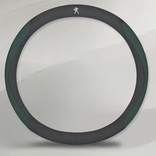 Leder Auto Lenkradbezug für Peugeot 408 2014-2017, Super Anti-Rutsch Lenkradhülle in Leder Lenkrad Abdeckung Anti Rutsch Lenkradabdeckung LenkradschonerMode,I von DUANJIAN