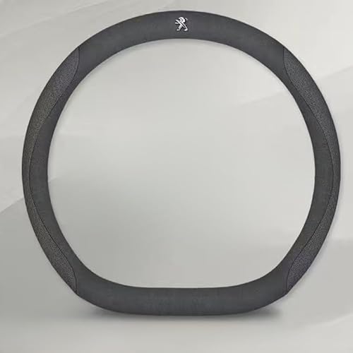 Leder Auto Lenkradbezug für Peugeot Traveller Long, Super Anti-Rutsch Lenkradhülle in Leder Lenkrad Abdeckung Anti Rutsch Lenkradabdeckung LenkradschonerMode,B von DUANJIAN