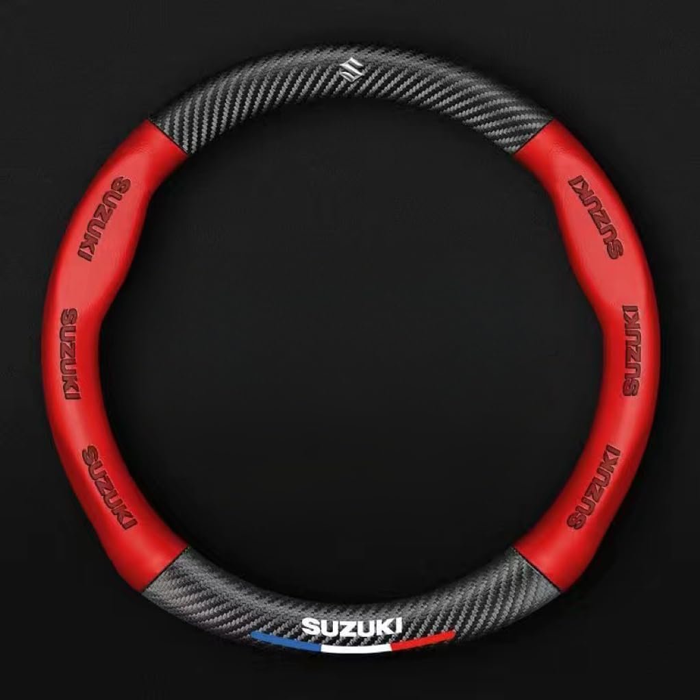 Leder Auto Lenkradbezug für Suzuki Swift 2010-2013, Super Anti-Rutsch Lenkradhülle in Leder Lenkrad Abdeckung Anti Rutsch Lenkradabdeckung LenkradschonerMode,A Leder Auto Lenkradbezug für Suzuki Swift 2010-2013, Super Anti-Rutsch Lenkradhülle in Leder Lenkrad Abdeckung Anti Rutsch Lenkradabdeckung LenkradschonerMode,A von DUANJIAN