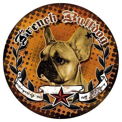 Französische Bulldogge Hunde Aufkleber - French Bulldog Sticker Decal Murphy - Dub von DUB SPENCER
