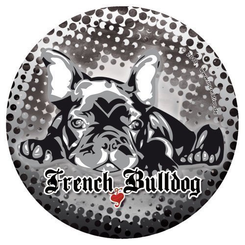 Französische Bulldogge Hunde Aufkleber - French Bulldog Sticker Decal Molly - Dub von DUB SPENCER