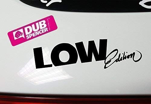 Low Edition Autofarbe Lack Aufkleber Sticker Bomb Aufkleber Decal - Dub DUBWAY (weiß außenklebend) von DUB SPENCER