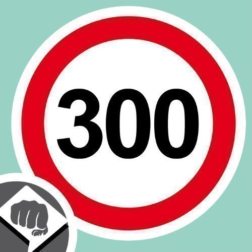 Tempolimit 300 kmh Aufkleber Decal Sticker Bombing Dub NEU von DUB SPENCER