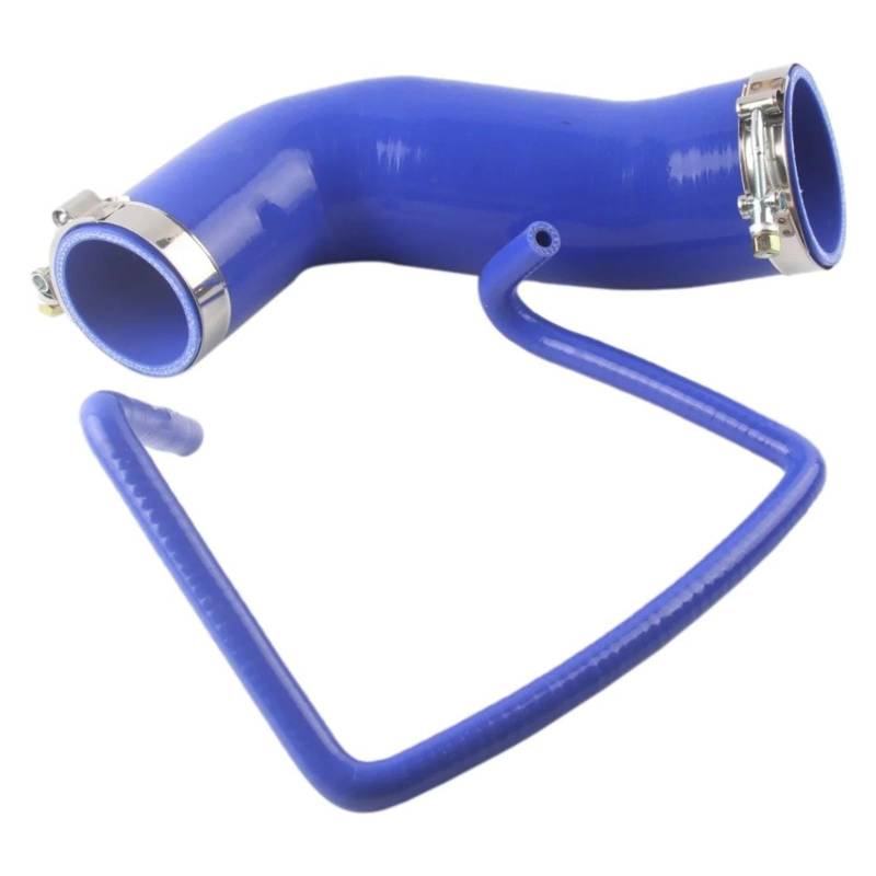 Luftansaugschlauch Ansaugschlauch Ansaugkühlmittel Unterschlauch Für S3 8V 2.0 Für Für VW Für Golf Mk7/7.5 R Ansaugrohr(Blue 2pcs) von DUDUYANG