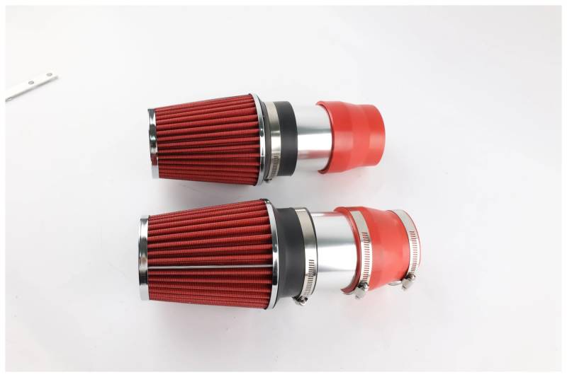 Luftansaugschlauch Für 2008-2012 Für Benz C300 C350 3,0 L 3,5 L V6 Racing Short Ram Air Intake Kit & Filter Ansaugrohr(Red Filter) von DUDUYANG