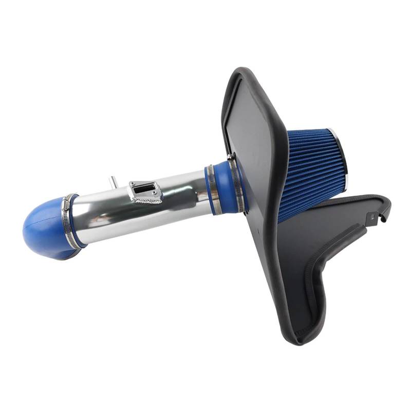 Luftansaugschlauch Für 2012-2015 Für Chevrolet Für Camaro 3.6L V6 Hitzeschild Cold Air Intake Induction Kit + Filter Ansaugrohr(with Blue Filter) von DUDUYANG