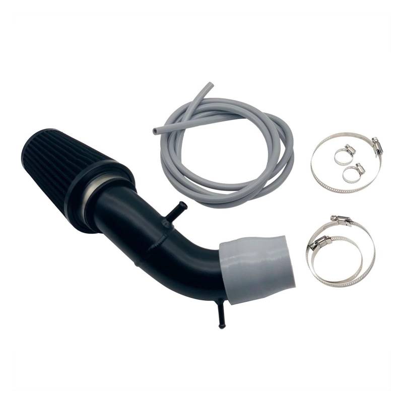 Luftansaugschlauch Für Abarth 500 595 695 Lufteinlass High Flow Feed System In Airbox Position Ersatz Leistung Teile Lufteinlass Kit Ansaugrohr(Grey Silicone Hose) von DUDUYANG