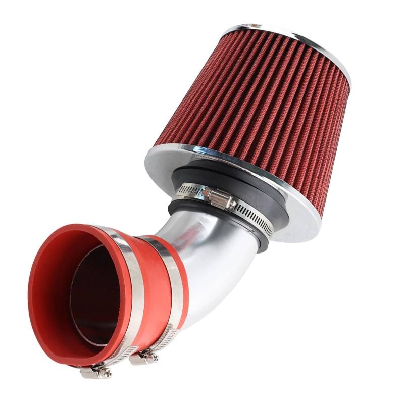 Luftansaugschlauch Für E46 3er-Serie 1999–2005 323 325 328 330 Racing Short Ram Air Intake Filter Kit Ansaugrohr(DR408-RD-SL) von DUDUYANG