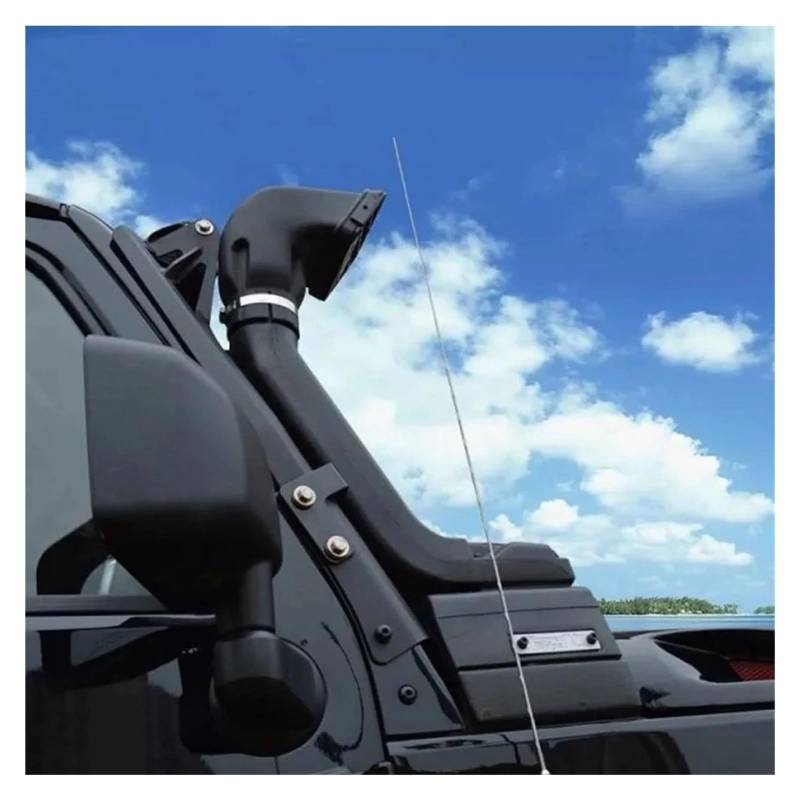 Luftansaugschlauch Für Jeep Für Wrangler JK 2007-2017 ABS Matte Schwarz Schnorchel Waten Gerät RR Modifizierte Automotive Teile Ansaugrohr von DUDUYANG