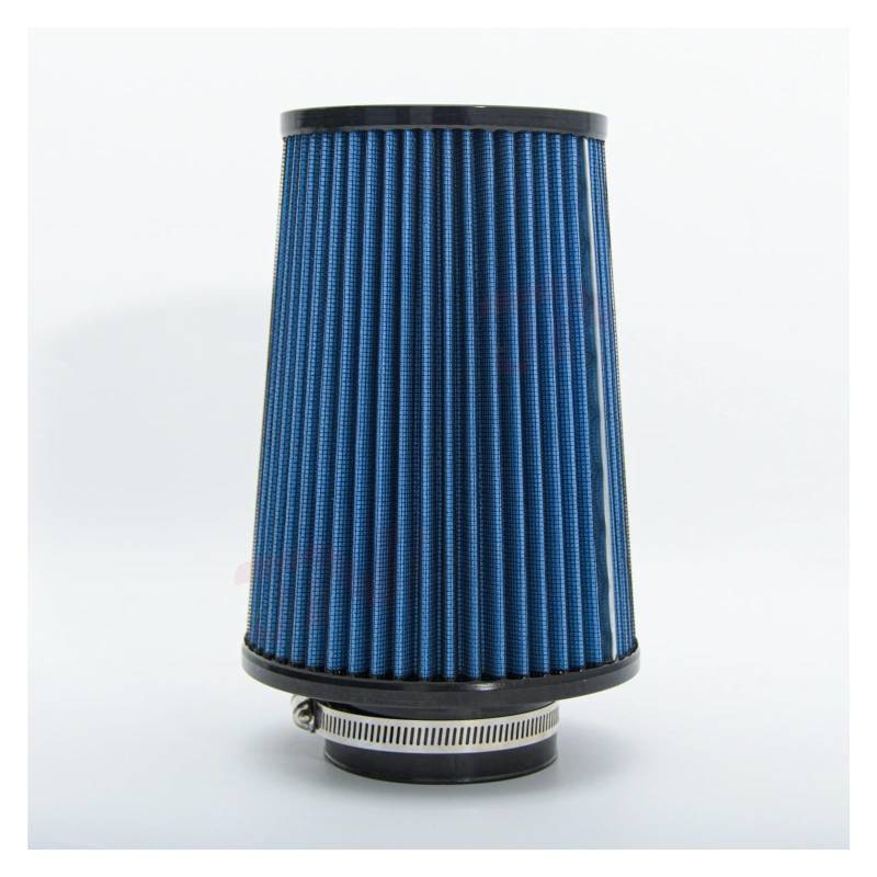 Luftansaugschlauch Universal Auto Pilzkopf High Flow Intake KN K & N Luftfilter 76mm 3 Zoll Kegel Konisch Zulaufende Luftfilter JDM Ansaugrohr(Blau) von DUDUYANG