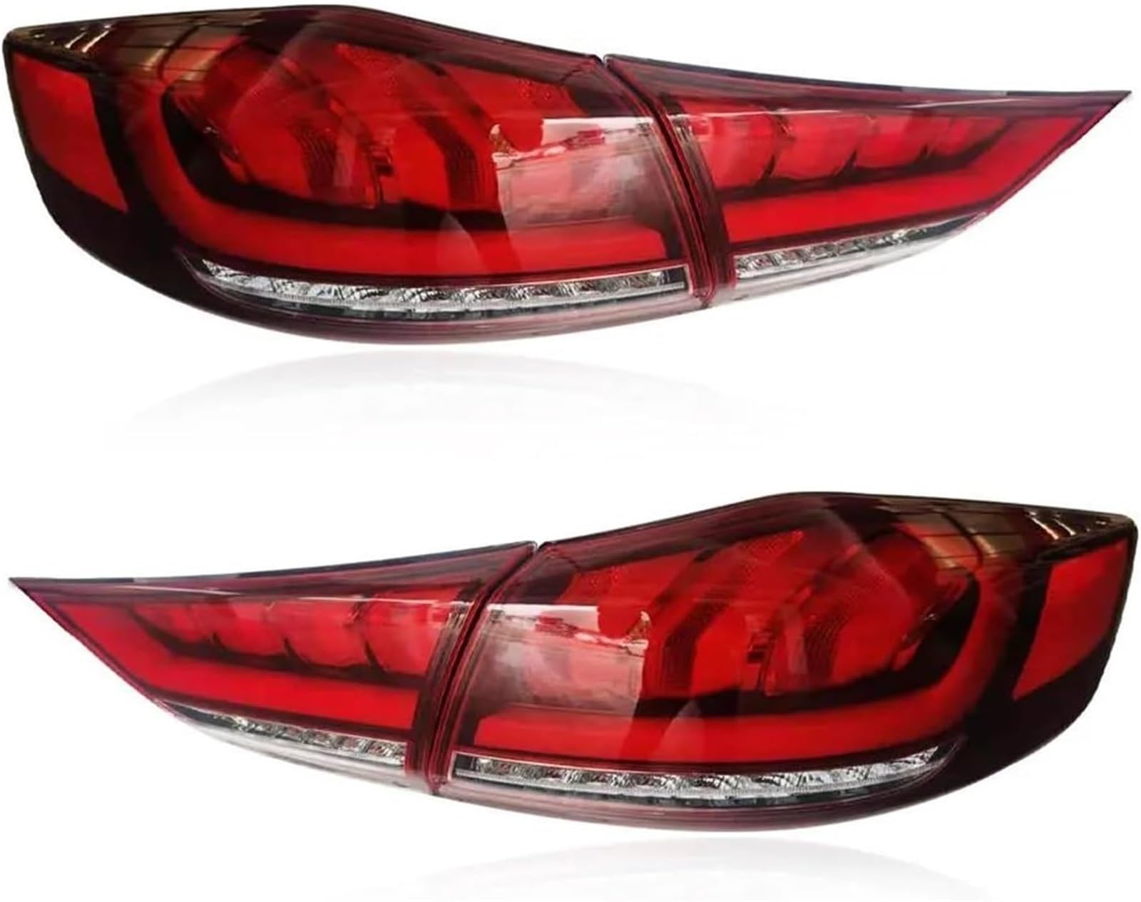 DUEYUU Rücklicht Für Hyundai für Elantra 2016-2018 Auto-Styling Rücklicht DRL Dynamisch für Signalbremse für Rückfahrlicht(2) von DUEYUU