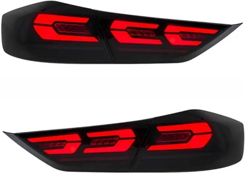 DUEYUU Rücklicht Für Hyundai für Elantra 2016-2018 Auto-Styling Rücklicht DRL Dynamisch für Signalbremse für Rückfahrlicht(3) von DUEYUU