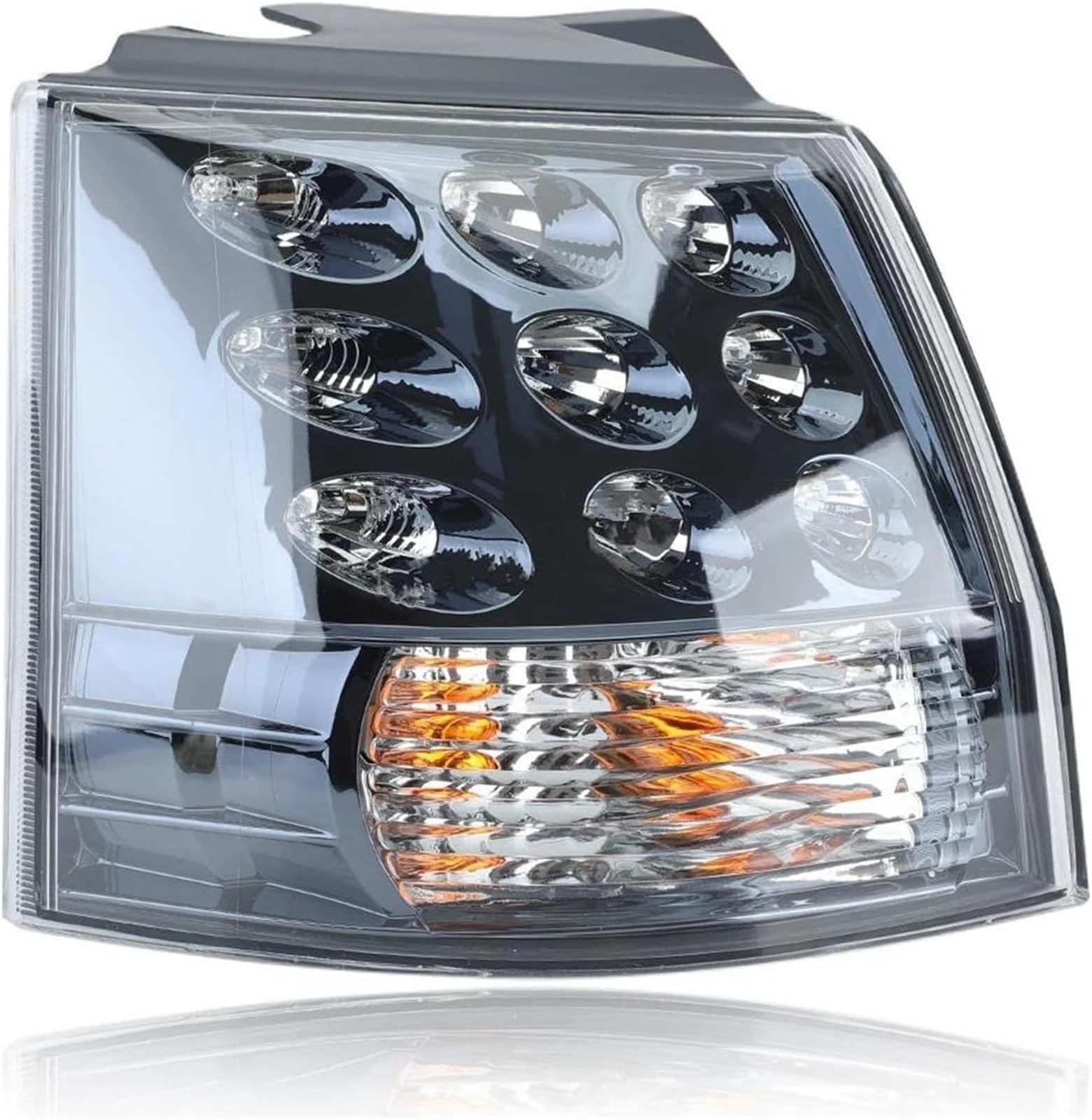 DUEYUU Rücklicht Für Mitsubishi für outlander EX 2007-2013 Hinten Bremsleuchte Bremsleuchte Lichter Außenseite für Mit Birne(Left) von DUEYUU