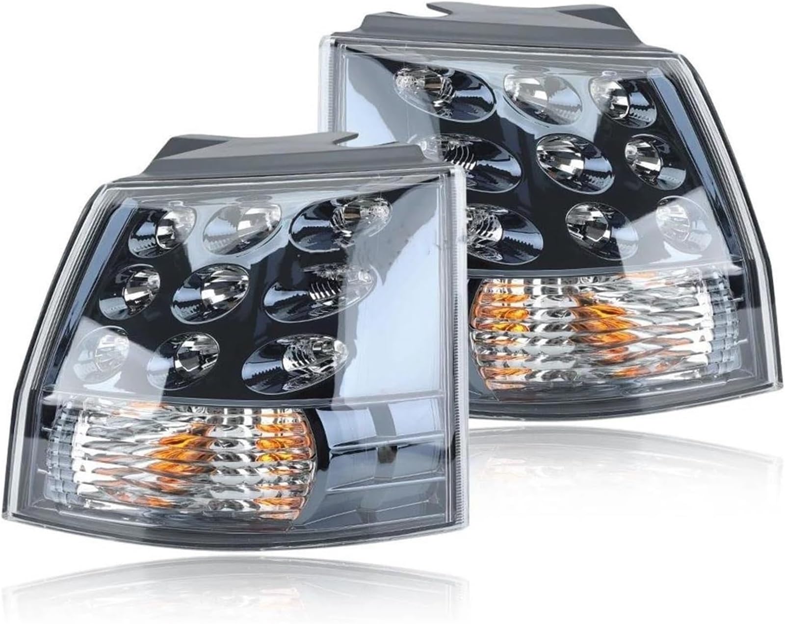 DUEYUU Rücklicht Für Mitsubishi für outlander EX 2007-2013 Hinten Bremsleuchte Bremsleuchte Lichter Außenseite für Mit Birne(Left and right) von DUEYUU
