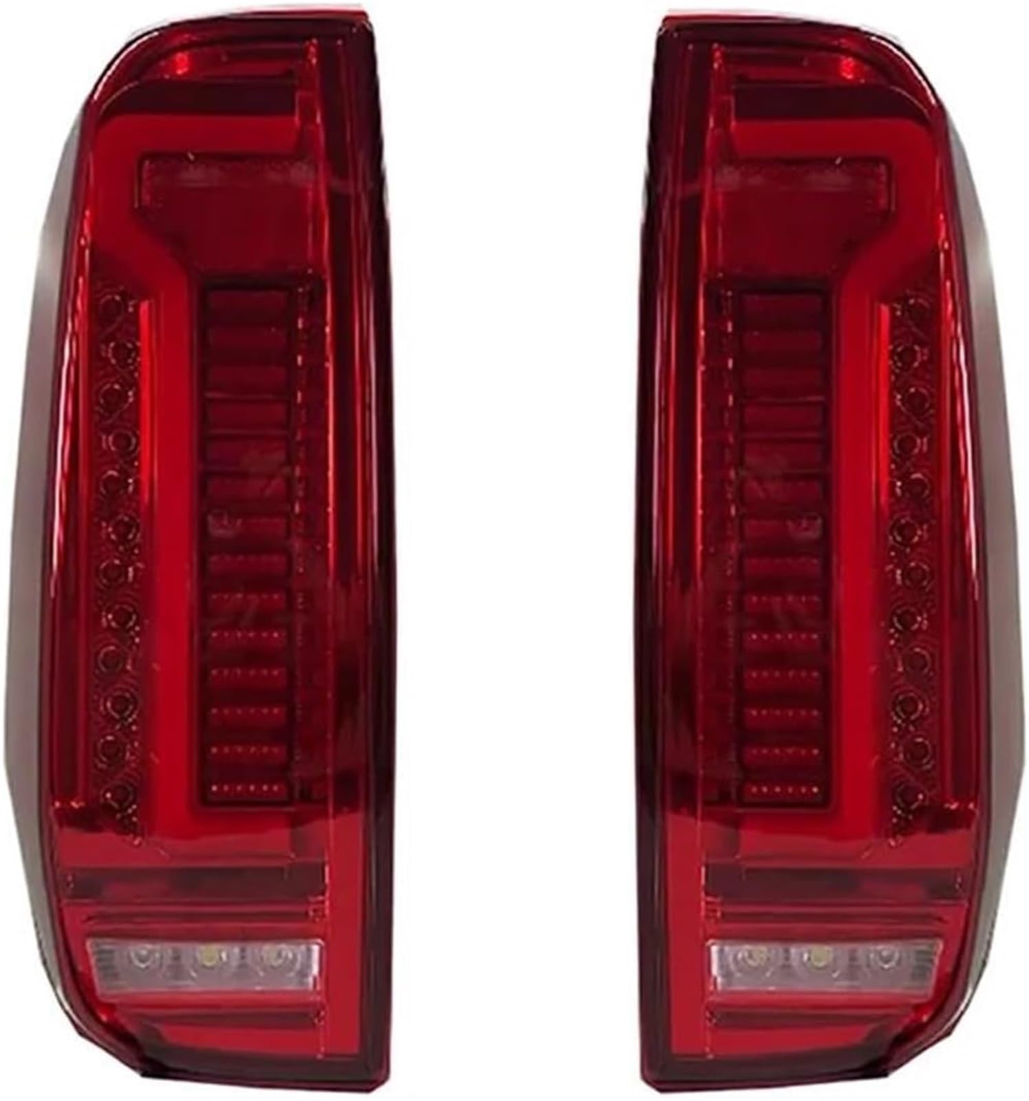 DUEYUU Rücklicht Für Nissan Für Navara Für Frontier D40 2004-2014 Außen Rücklicht Hinten Brems Nebel Lampe(1) von DUEYUU