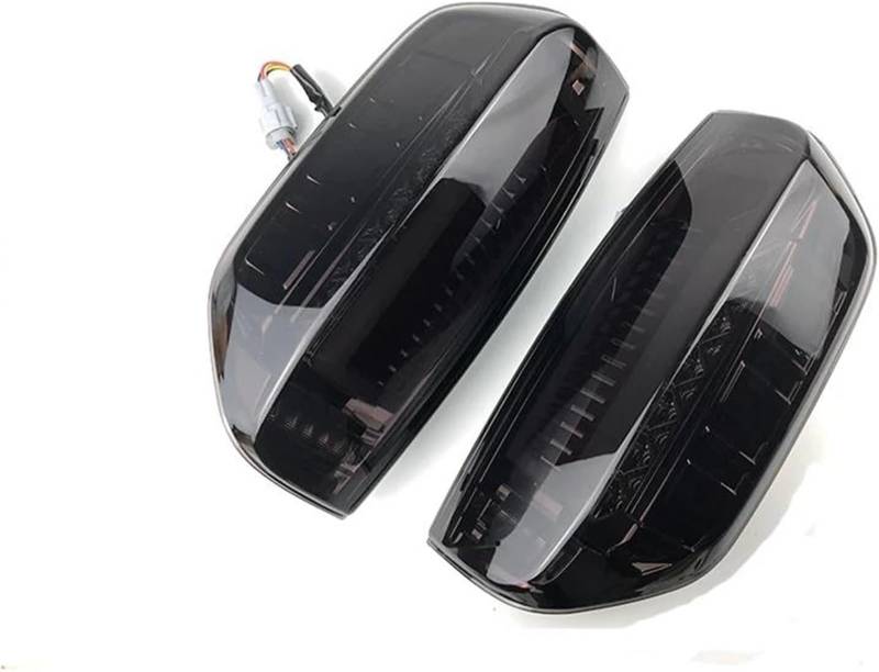 DUEYUU Rücklicht Für Nissan für navara D40 2005-2015 Rücklicht Warnung Lampe Bremse Lampe Rot Schwarz(Schwarz) von DUEYUU