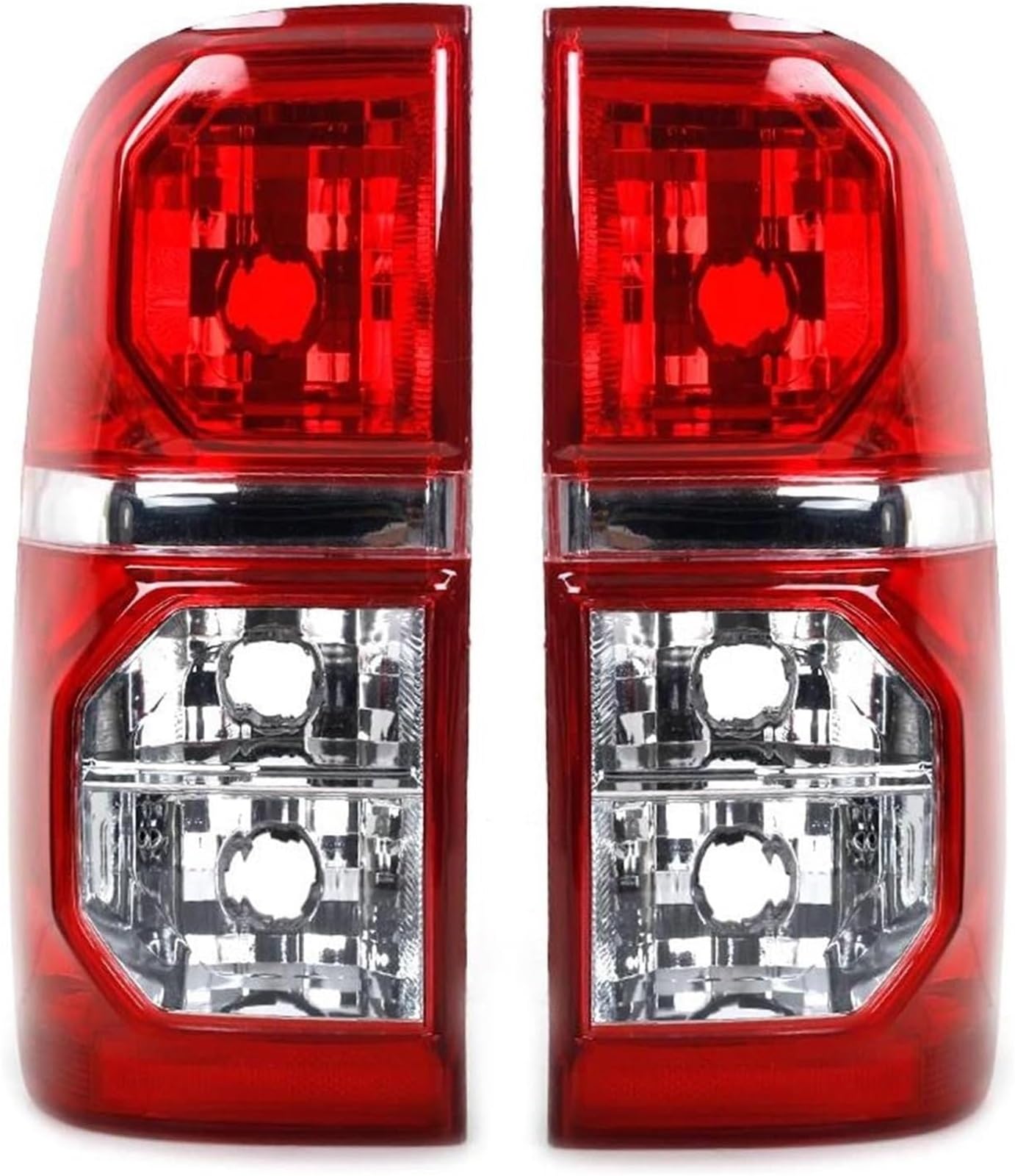 DUEYUU Rücklicht Für Toyota für hilux 2005-2015 Rücklicht Bremsleuchte für Mit Kabelbaum(Left and right) von DUEYUU