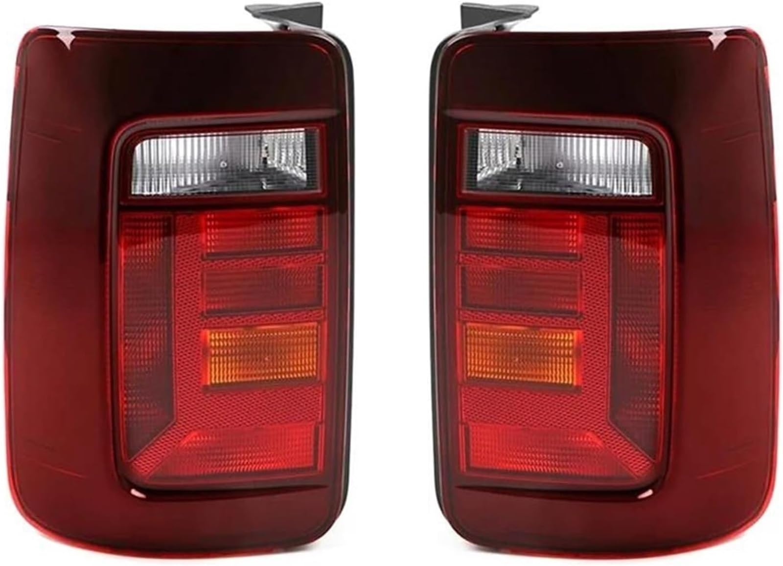 DUEYUU Rücklicht Für VW für Caddy 2016-2020 Auto Bremse Stop Lampe Ohne Leuchtmittel Auto Zubehör(Left and right) von DUEYUU