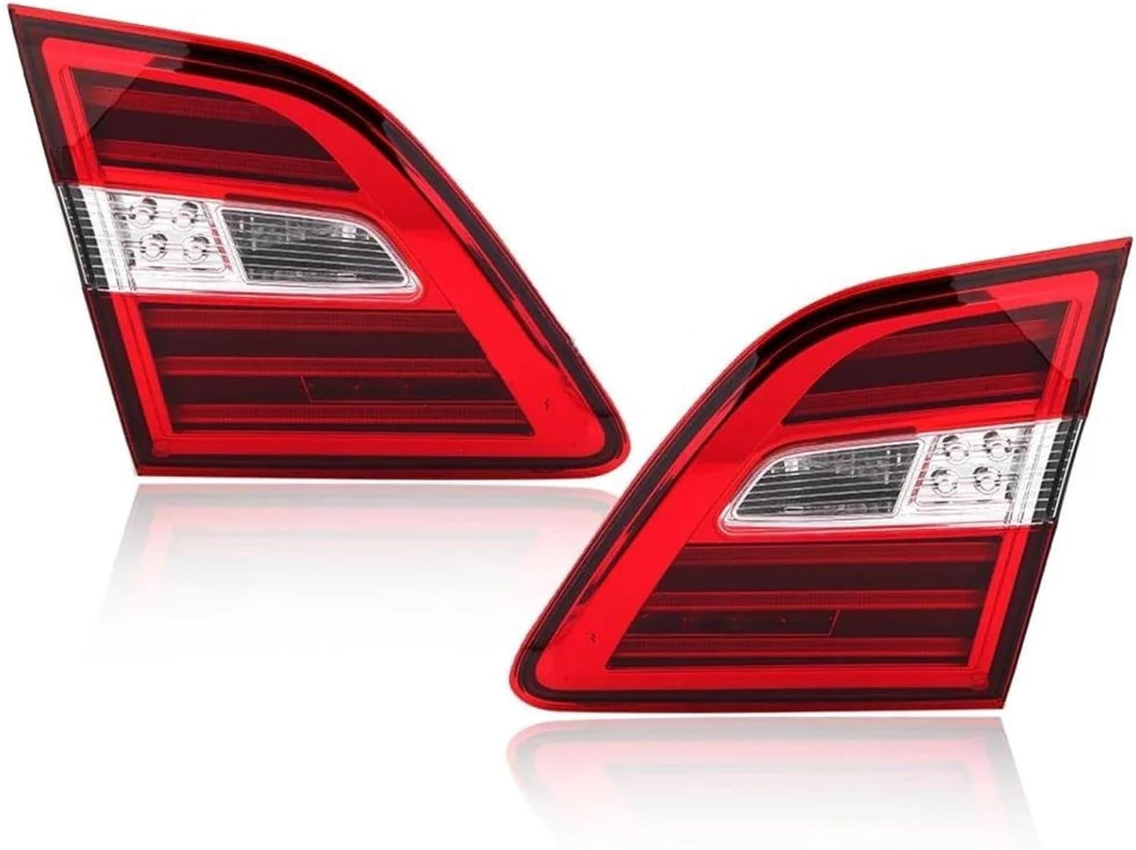 Rücklicht Für Mercedes für Benz W166 ML300 ML350 ML400 2012-2015 Auto Innenseite Hinten Bremsleuchte(Left and right) von DUEYUU