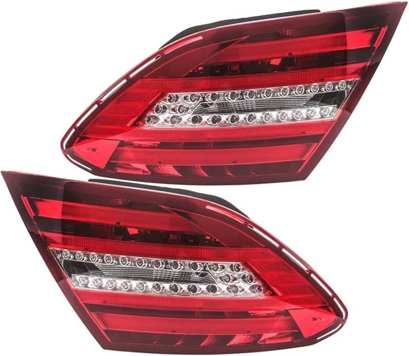 Rücklicht Für Mercedes für Benz W204 C180 C200 2011-2014 Fahren Lampe Stop Bremslichter(Left and right) von DUEYUU