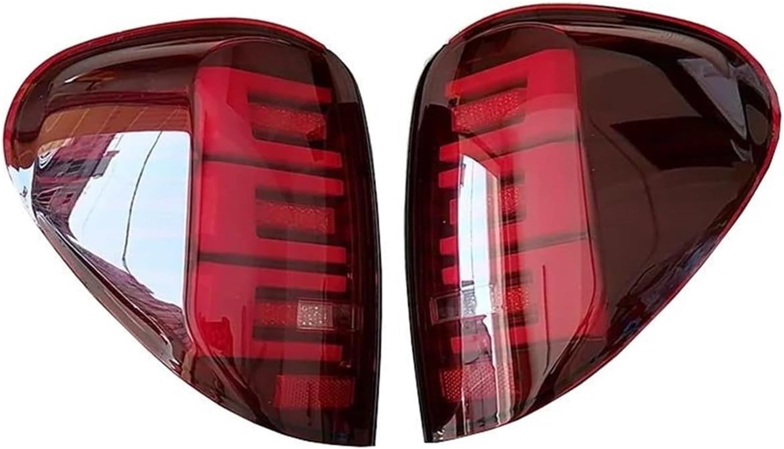 Rücklicht Für Mitsubishi L200 für triton 2005-2014 Hinten Brems Nebel Lampe Drehen für signal Licht(Rot) von DUEYUU
