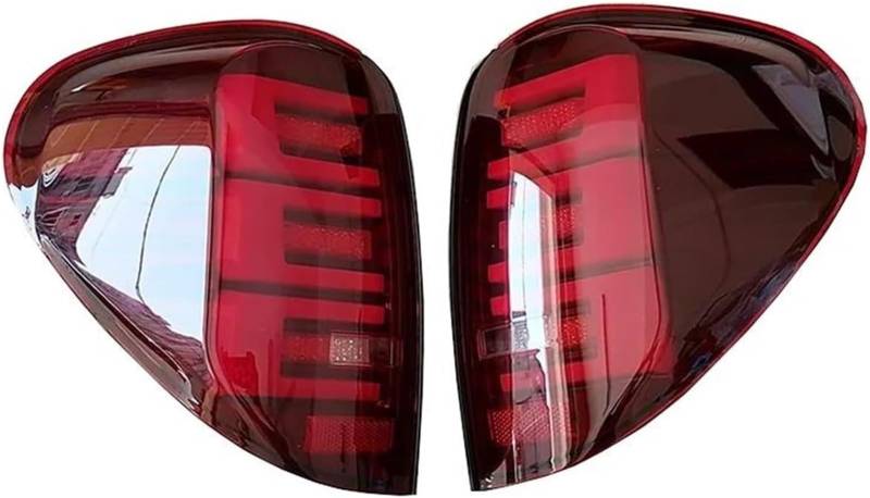 Rücklicht Für Mitsubishi L200 für triton 2005-2014 Hinten Brems Nebel Lampe Drehen für signal Licht(Rot) von DUEYUU