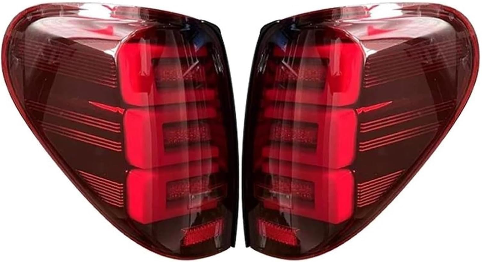 Rücklicht Für Mitsubishi L200 für triton Colt 2005-2014 Hinten Brems Nebel Lampe Drehen für signal Licht(Rot) von DUEYUU