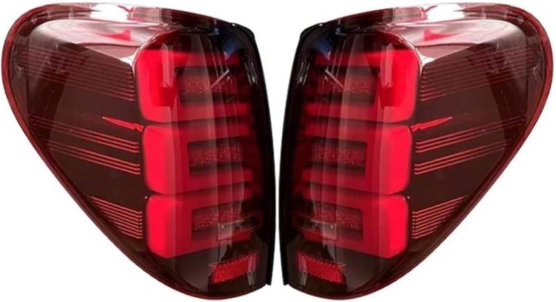 Rücklicht Für Mitsubishi L200 für triton Colt 2005-2014 Hinten Brems Nebel Lampe Drehen für signal Licht(Rot) von DUEYUU