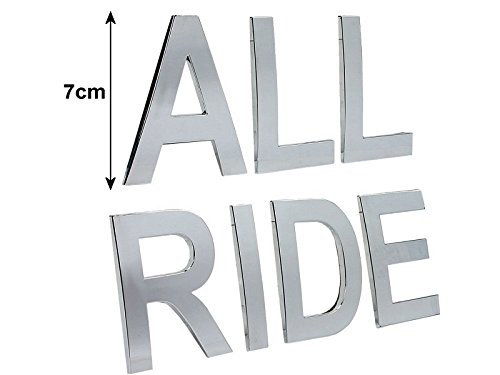 Dunlop Automotive All Ride Buchstaben-Sticker Chrom 'J', selbstklebend von Dunlop Automotive