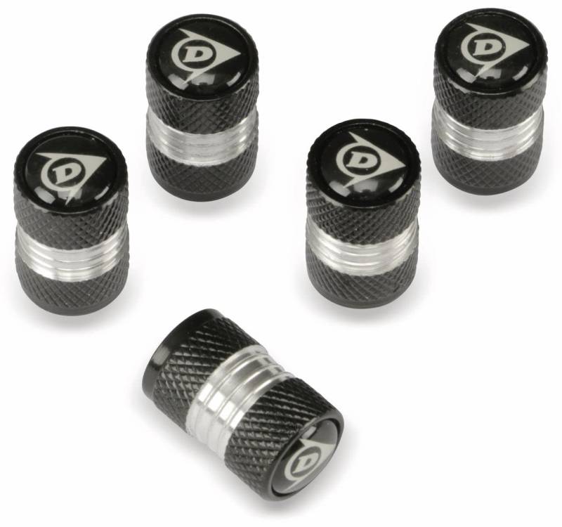 Dunlop Automotive All Ride 871125241772 Set Ventilkappen Schwarz von Dunlop Automotive