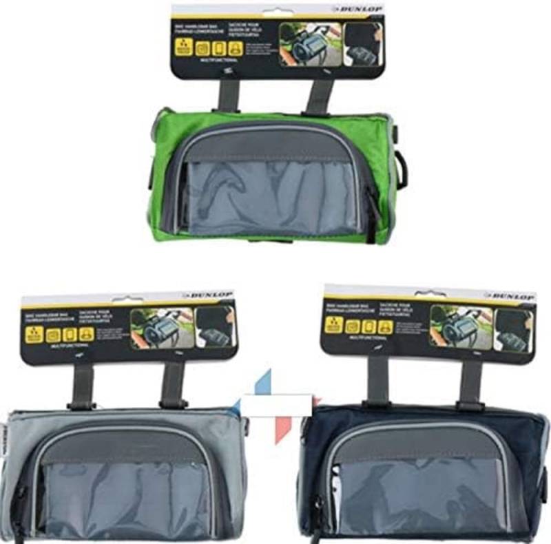 Dunlop Lenkertasche Fahrradtasche Fahrrad Lenker Tasche Handytasche Wasserdicht von Dunlop Automotive