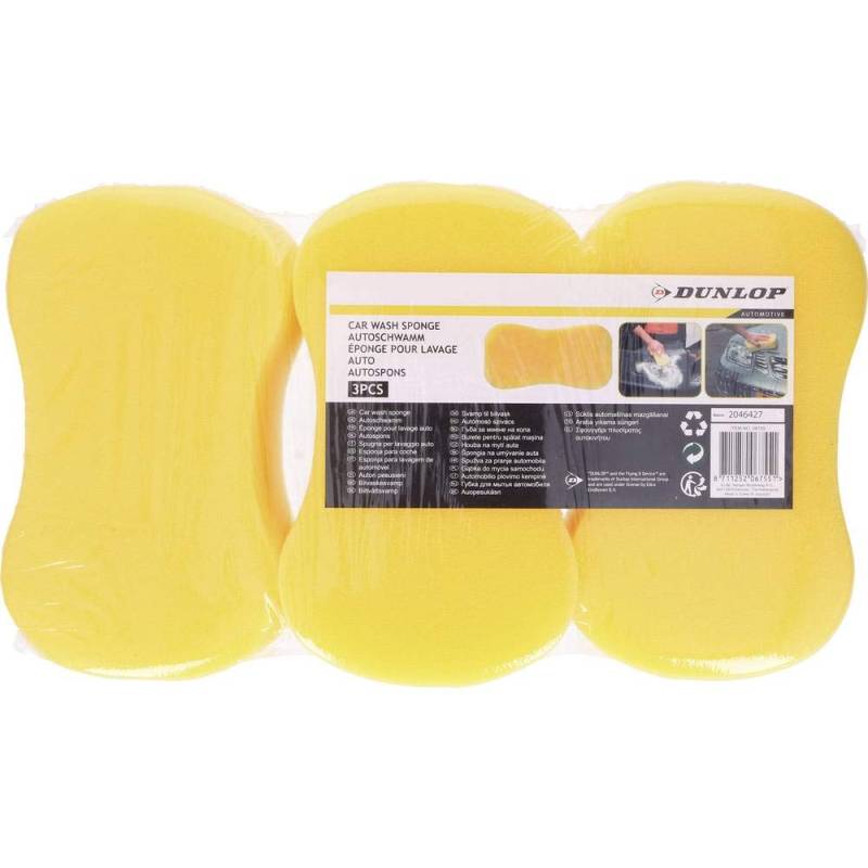 Dunlop Autoschwamm 06755 1 St. (L x B x H) 21 x 12.5 x 6.5cm (3X) von Dunlop Automotive