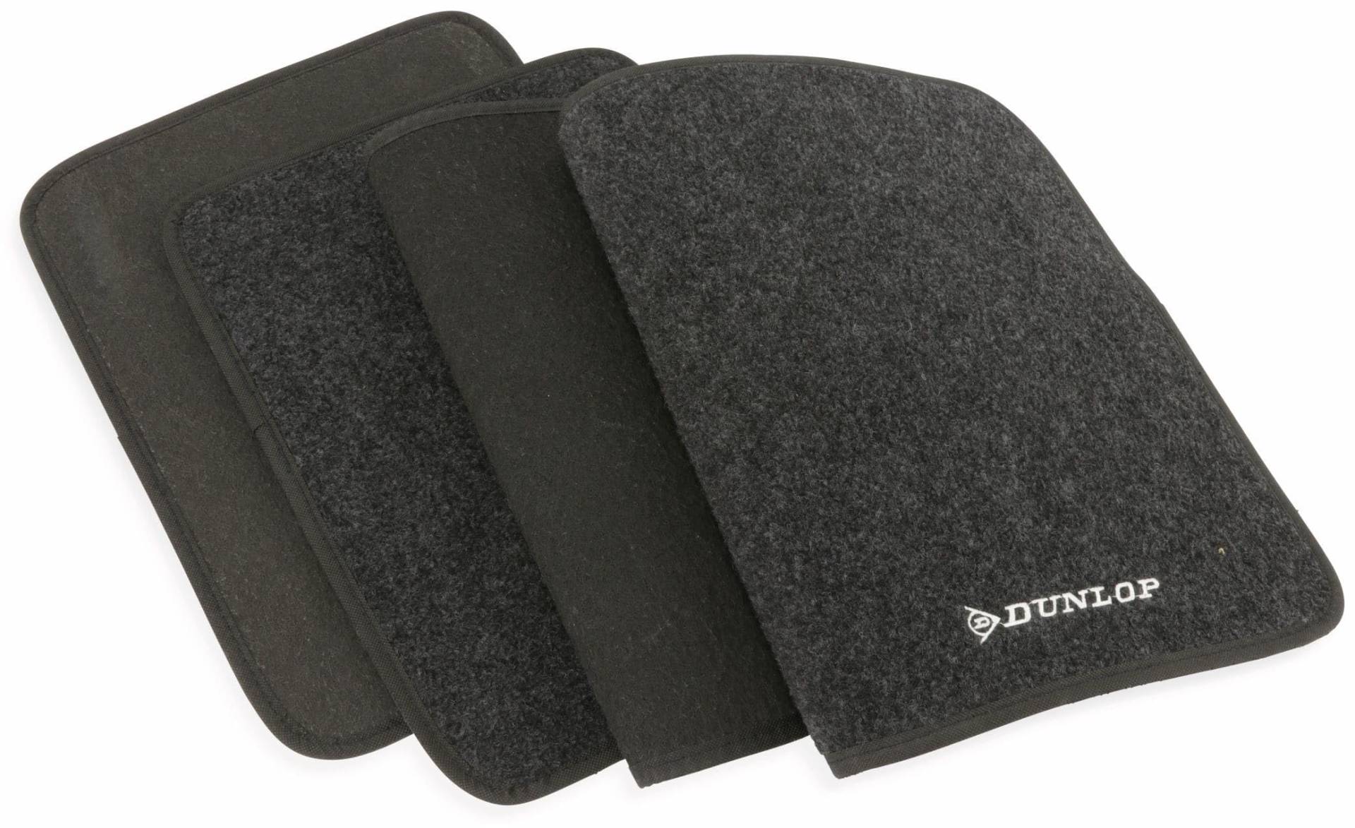 Dunlop Automotive Fußmatten Set Gummi 4-teilig Schwarz Dunlop Automotive Fußmatten Set Gummi 4-teilig Schwarz von GRUNDIG