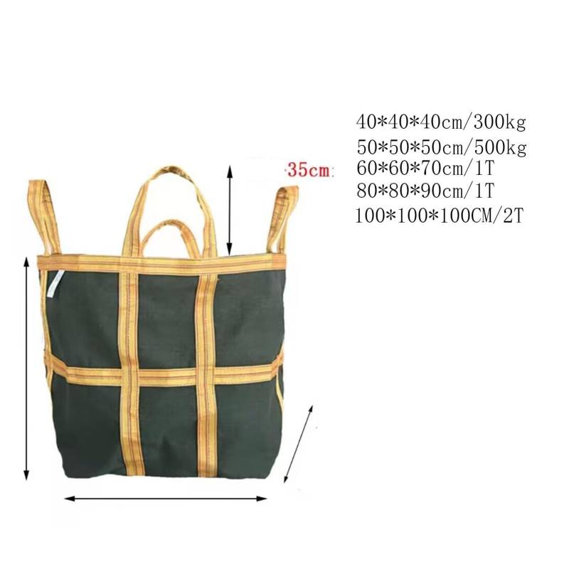 Nylon Hebesack Wiederverwendbarer Hebesack – Langlebiger Hebesack, Hebesack-Web-Segelsack Für Kranplattform Gabelstapler, Reißfester Stark Tragender Sack, Für Industrielle Handhabungswerkzeuge(80X80X9 von DUOAZJL