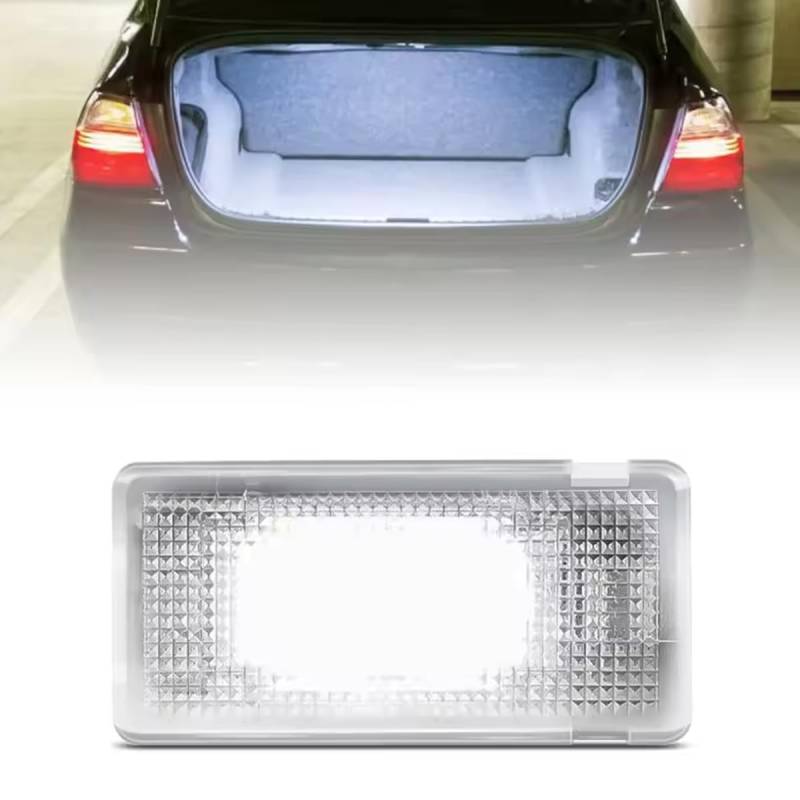 1 x 12 V Fußraum-/Gepäckleuchte, Canbus, fehlerfreie Kofferraum-Innenleuchte, kompatibel mit BMW E81/E82/E87/E88/F10/F11 E53 E84 E36 E46 E61 E90 von DUOMAICN
